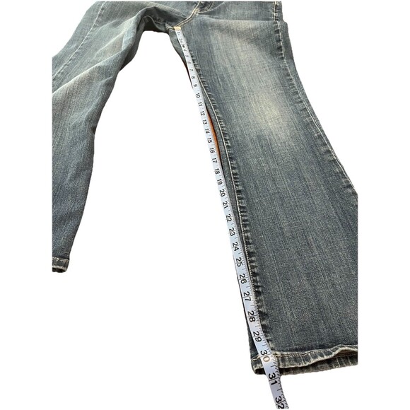 Calvin Klein Women's Wide Leg Blue Jeans - Picture 2 of 7